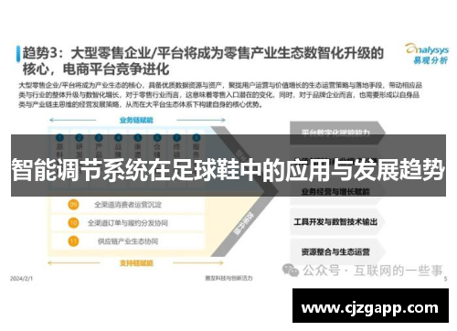 智能调节系统在足球鞋中的应用与发展趋势